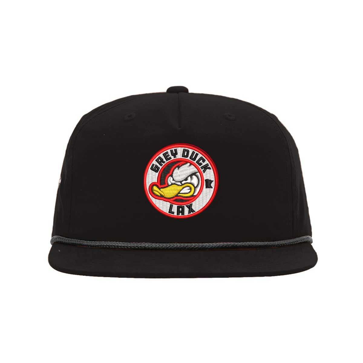 Grey Duck Lacrosse Richardson Snapback Rope Hat