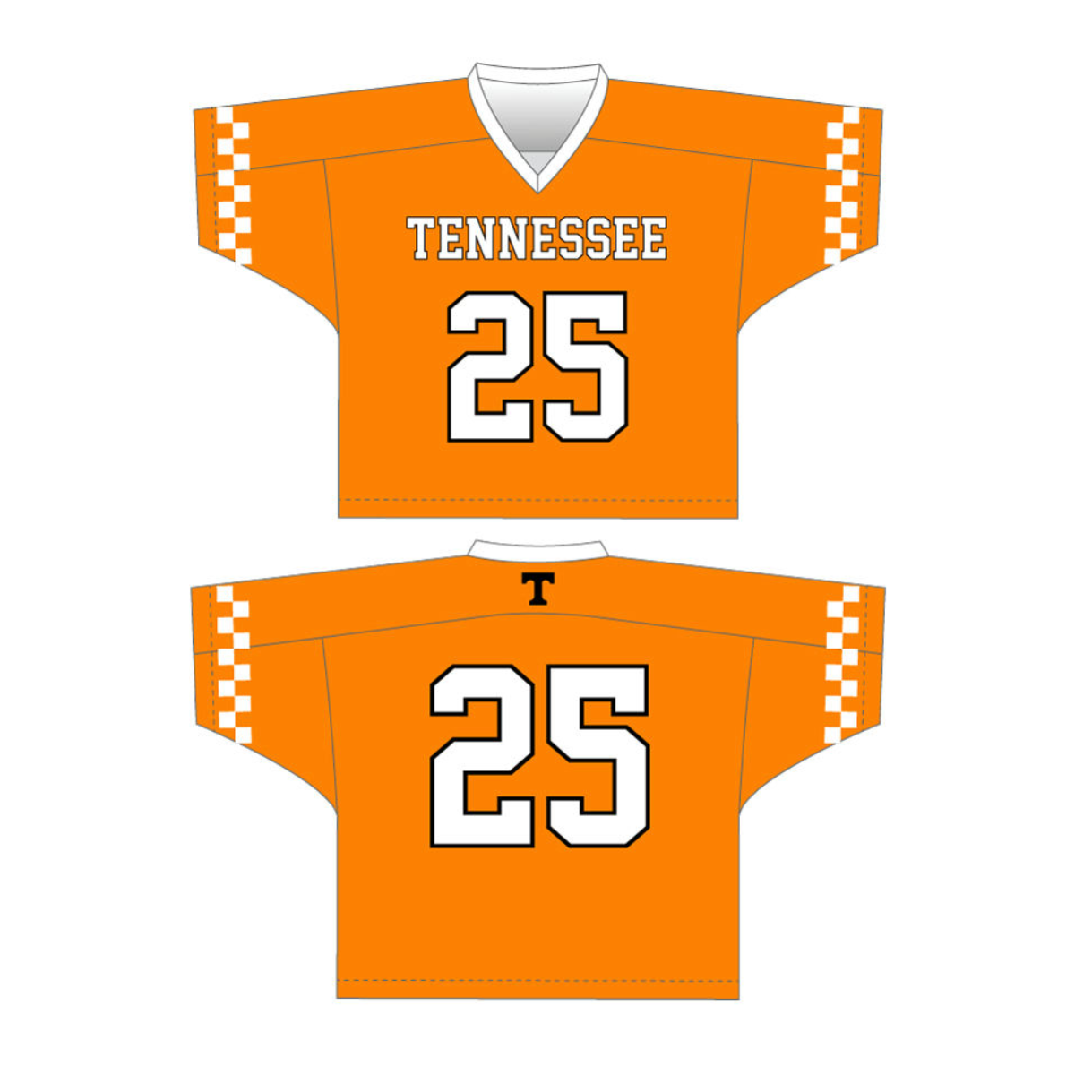 UT Replica Lacrosse Jersey - Orange