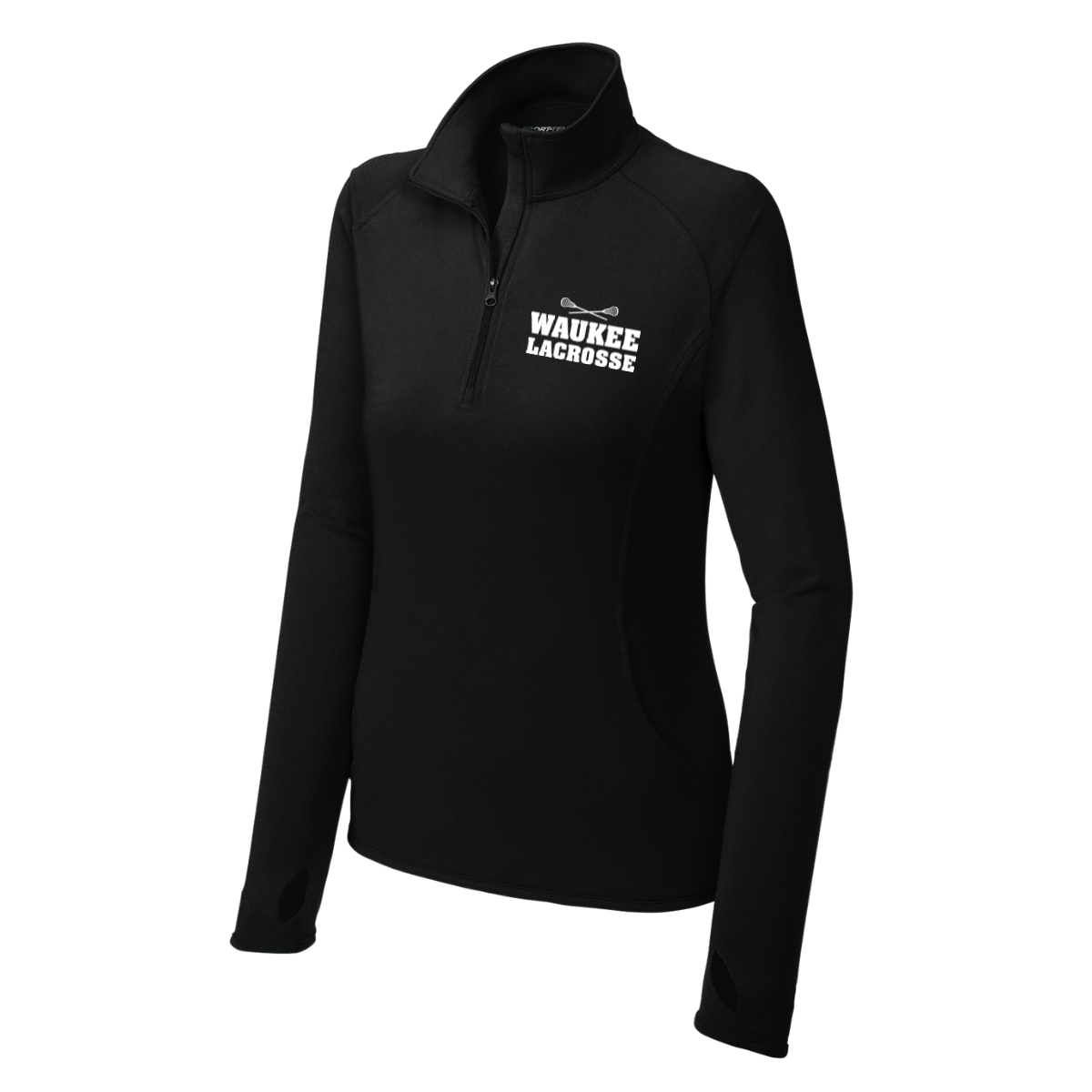 Women's Waukee Lacrosse Sport Wick 1/4 Zip Pullover