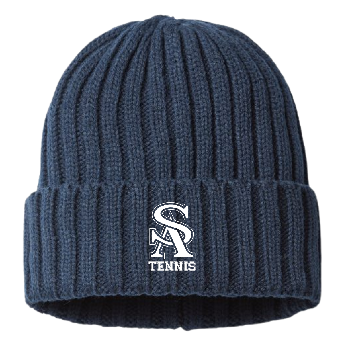 Saints Tennis Atlantis Headwear Cable Knit Cuffed Beanie