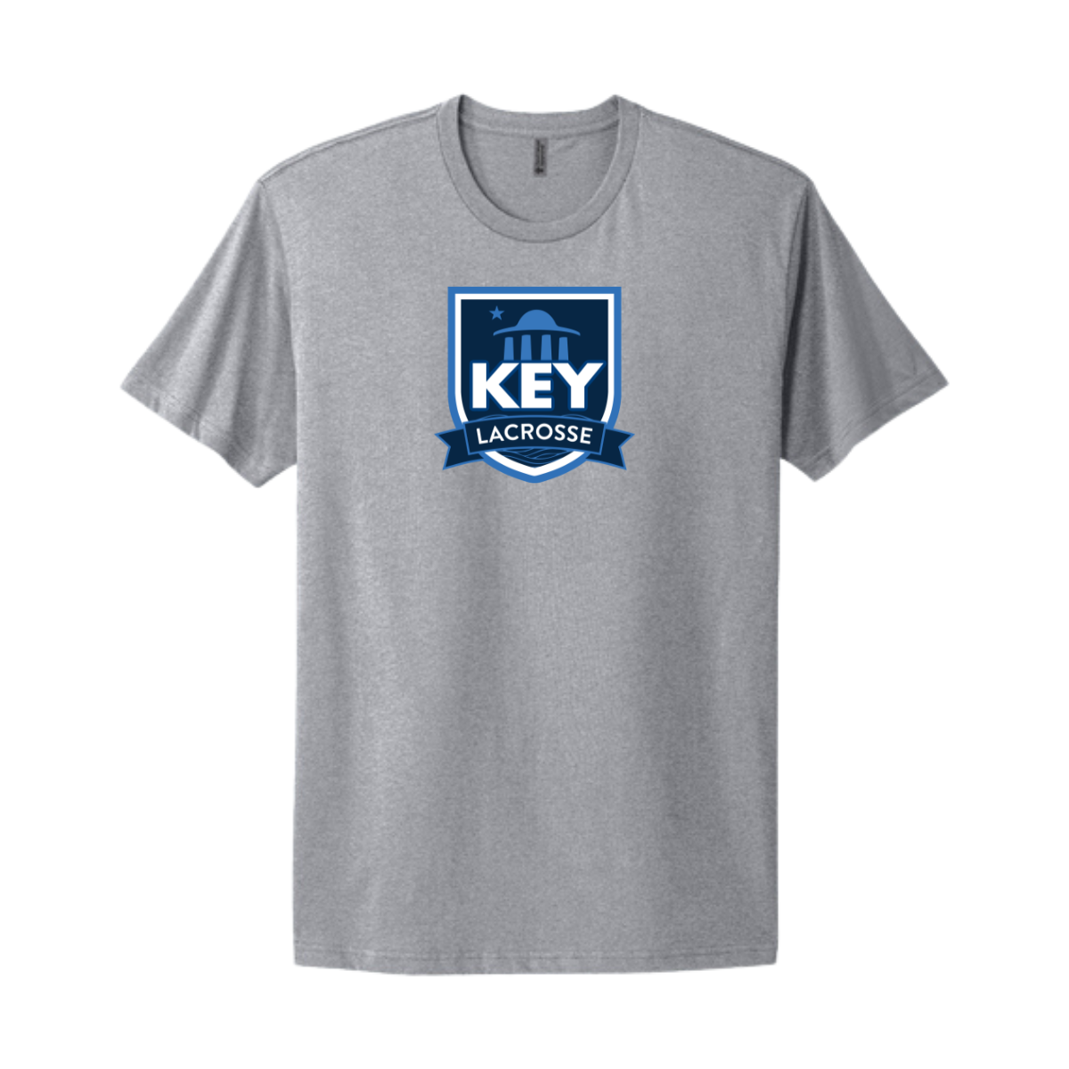 Adult Key Lacrosse Next Level Cotton T-Shirt