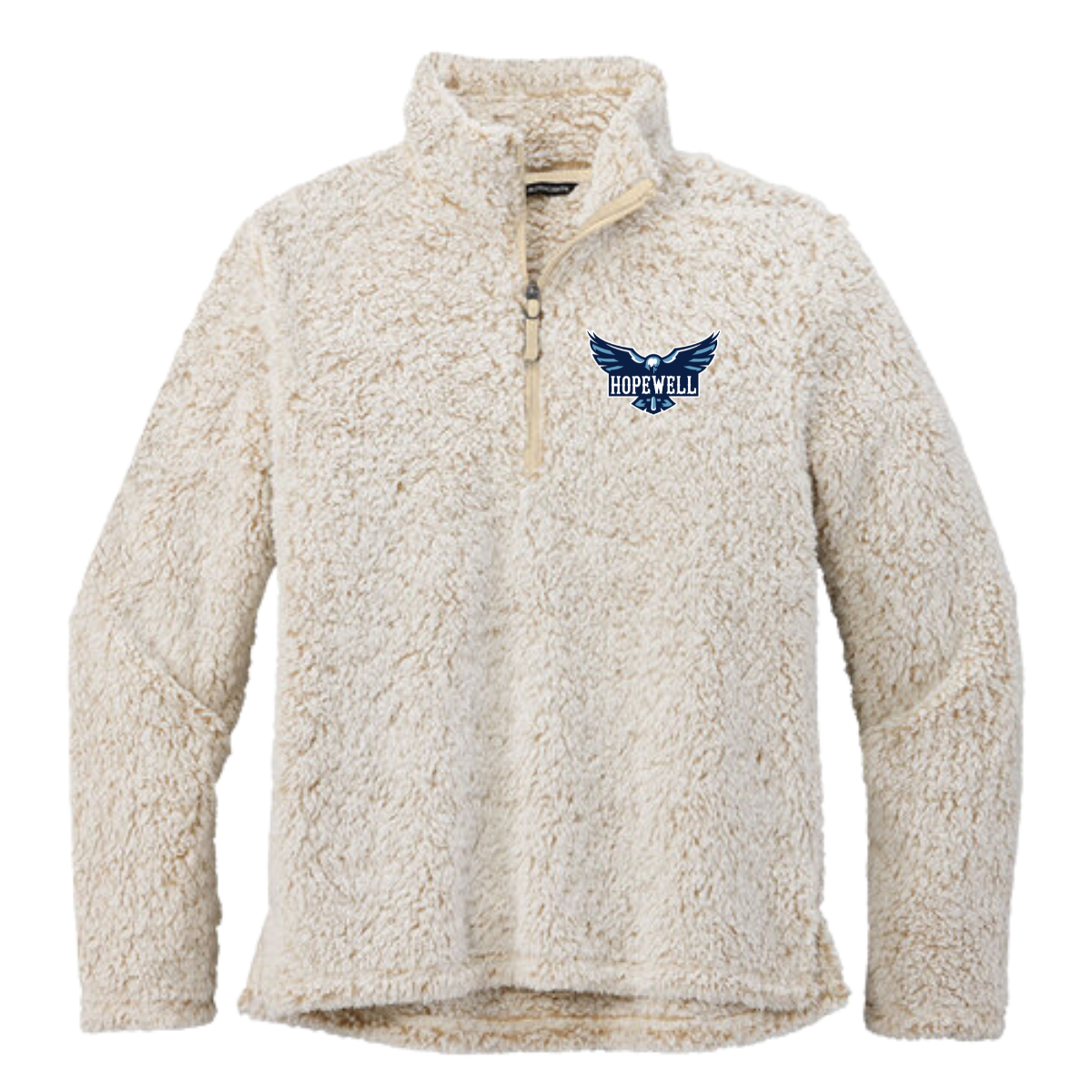Adult Hopewell Hawks Port Authority Sherpa 1/4 Zip Fleece