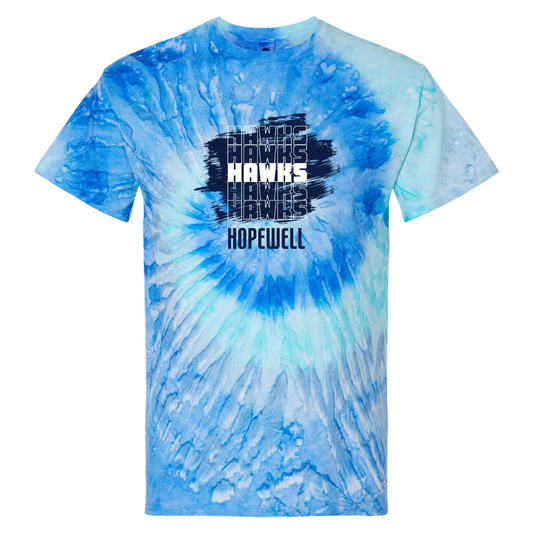 Adult Hopewell Hawks Tie Dye Shirt