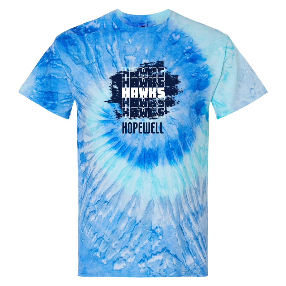 Adult Hopewell Hawks Tie Dye Shirt