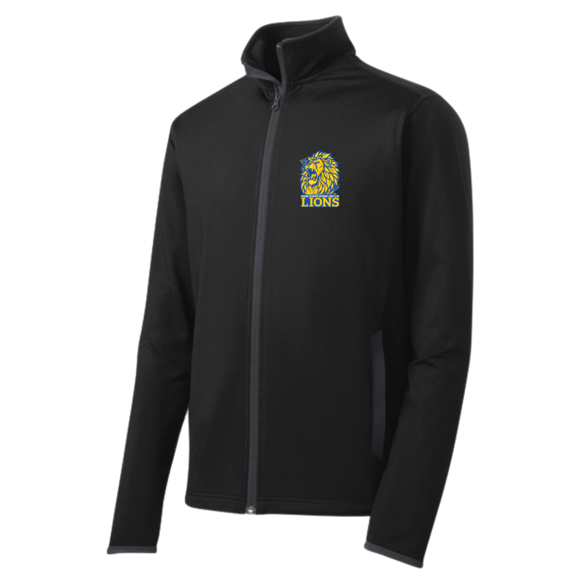 Adult Lions Sport-Tek Sport-Wick Stretch Full-Zip Jacket
