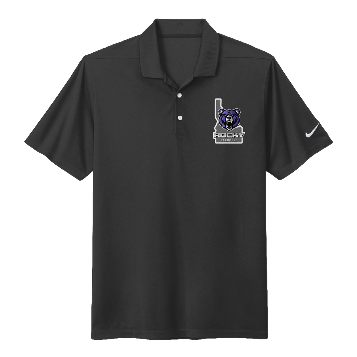 Adult RMHS Lacrosse Nike Dri-FIT Micro Pique 2.0 Polo
