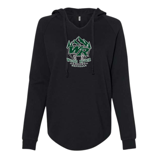 Women's Wood River Legacy Softball Lightweight Wash Hooded Sweatshirt