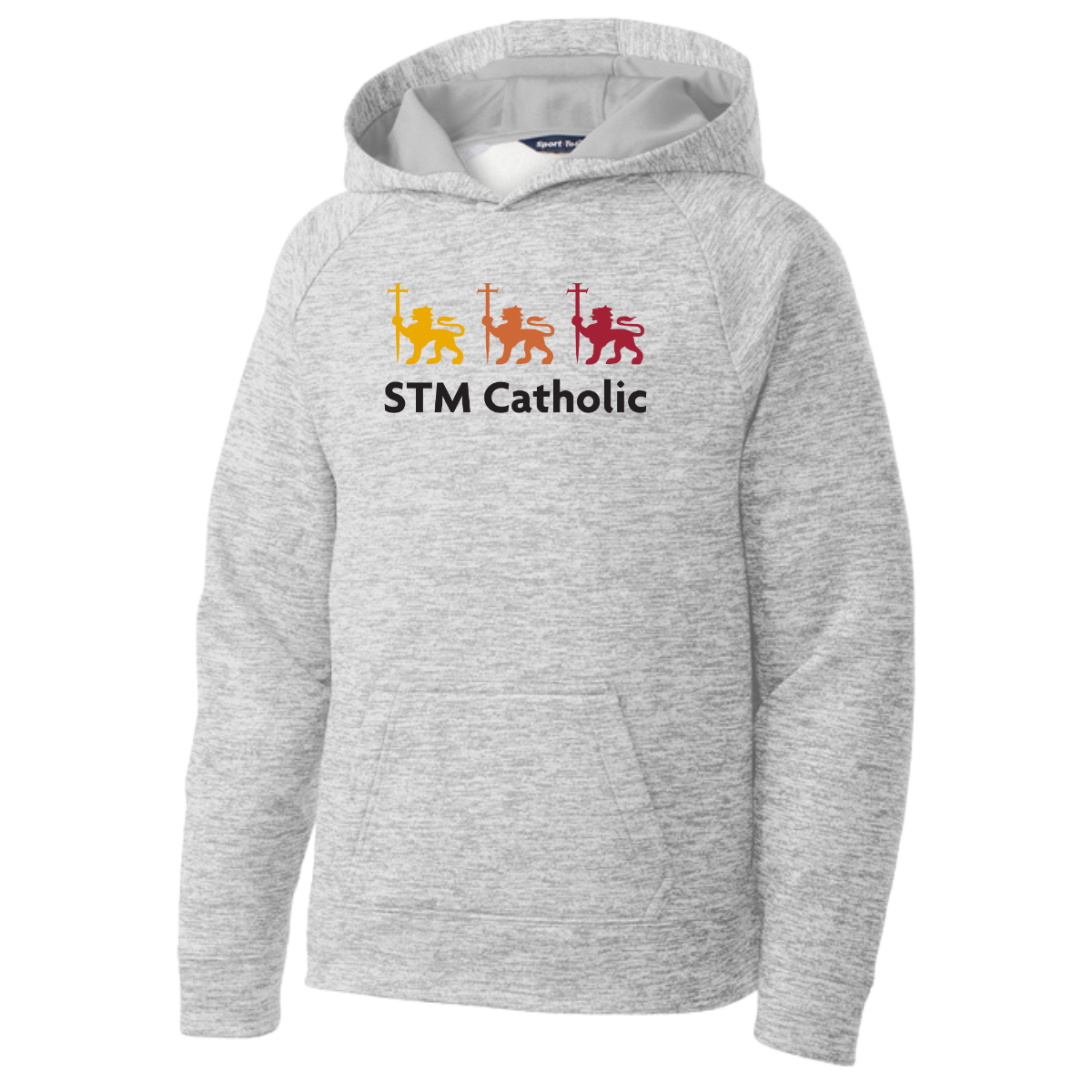 Youth STM Catholic Sport-Tek Performance Hoodie