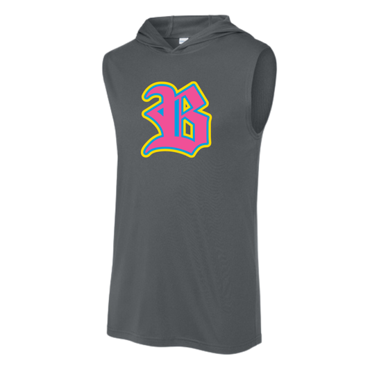 Adult Blacksox Sport-Tek Sleeveless Hoodie