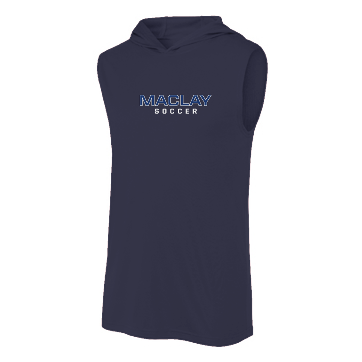 Adult Maclay Soccer Sport-Tek Competitor Sleeveless Hoodie