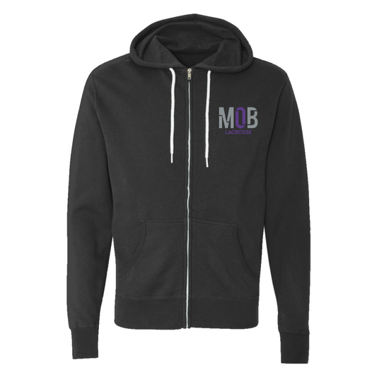 Adult MOB ITC Lightweight Full Zip Hoodie