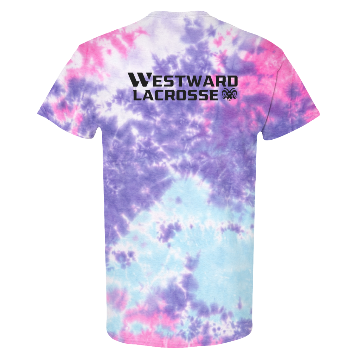 Youth Westward Lacrosse Cotton Candy Tie Dye T Shirt