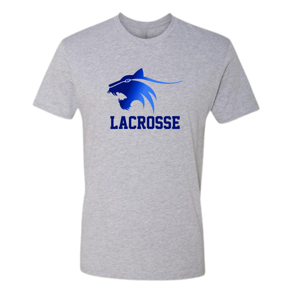 Adult Springdale Wildcats Lacrosse Next Level Cotton T-Shirt