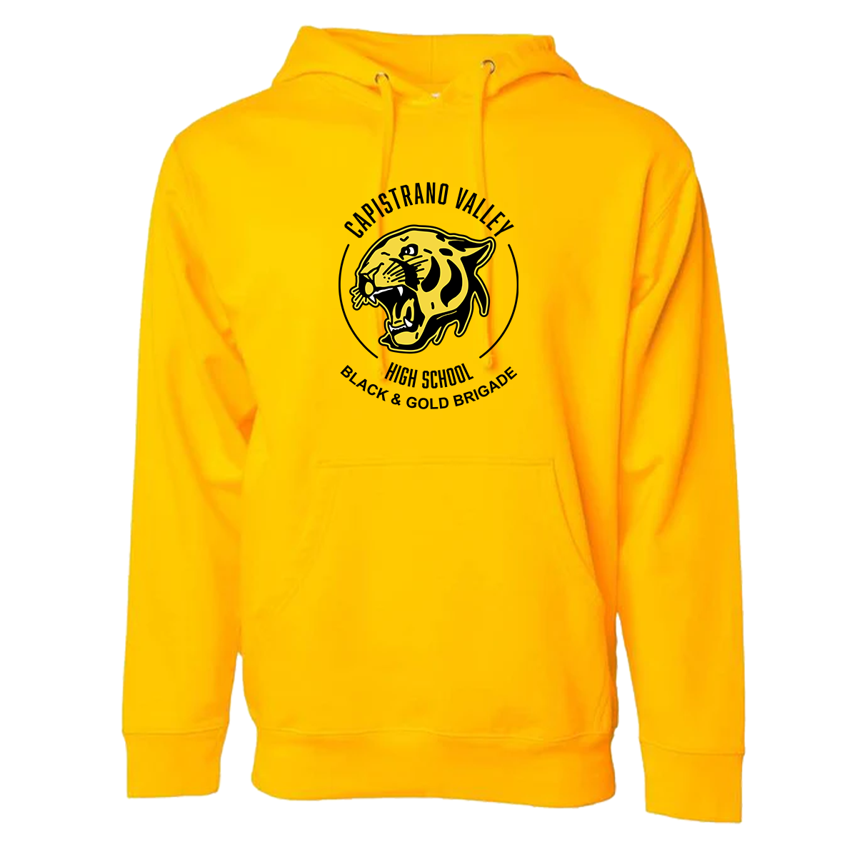 Adult Black & Gold Brigade ITC Midweight Hoodie