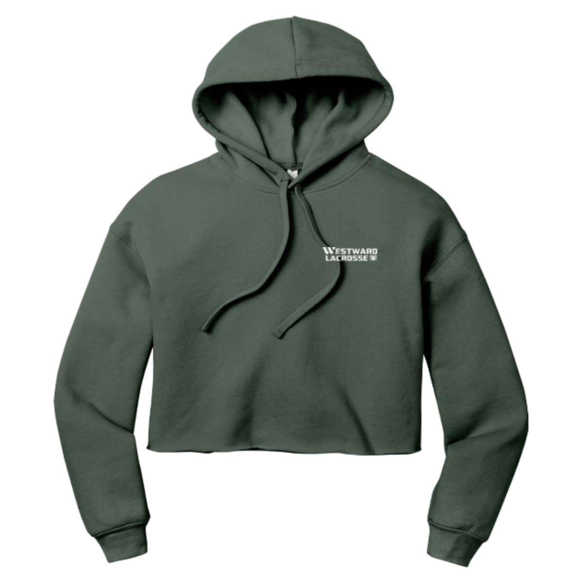 Women's Westward Lacrosse Bella + Canvas Cropped Hoodie