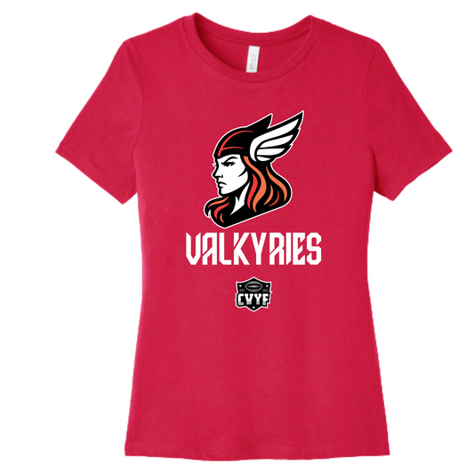 Women’s Valkyries Bella + Canvas Relaxed Jersey T-Shirt