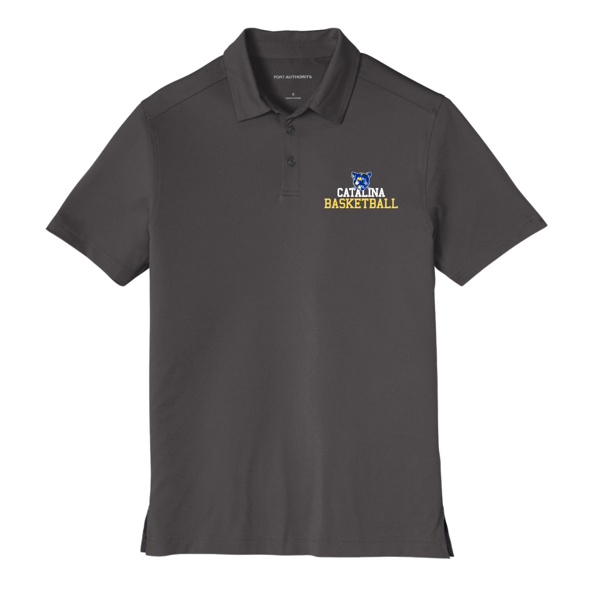 Adult Catalina Basketball Port Authority Stretch Polo