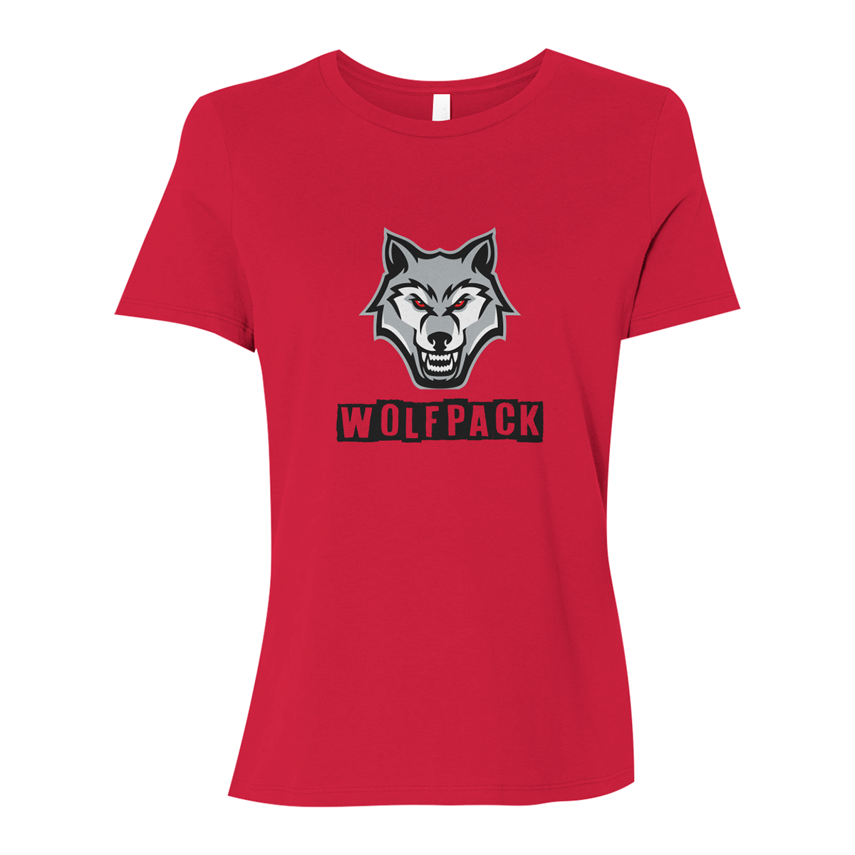 Women’s Wolfpack Bella + Canvas Relaxed Jersey T-Shirt