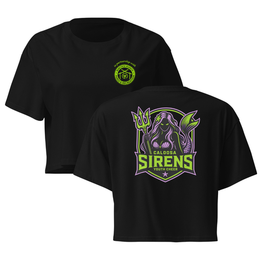 Women's Caloosa Sirens AS Colour Crop Top