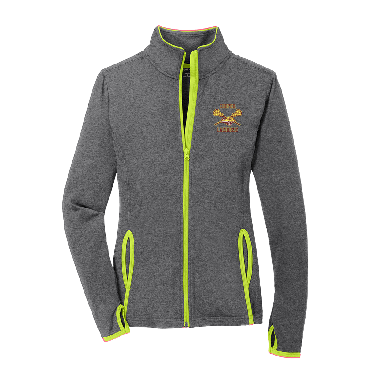 Women's Cooper High School Lacrosse Sport-Wick Contrast Jacket