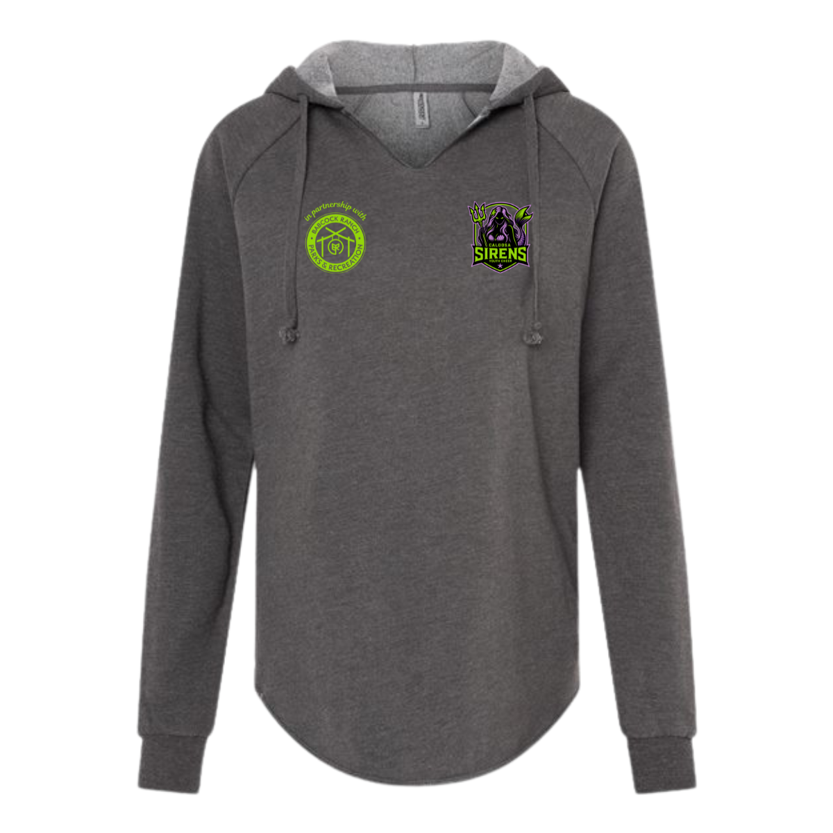 Women's Caloosa Reapers ITC Lightweight Wash Hooded Sweatshirt