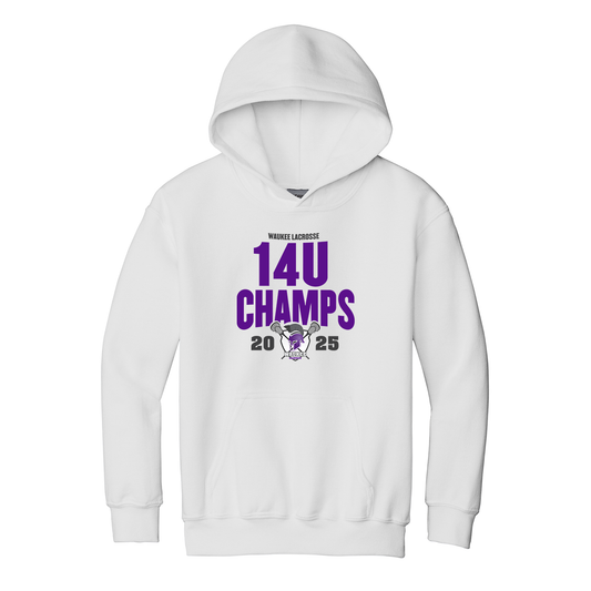 Youth Waukee Lacrosse Gildan Hoodie