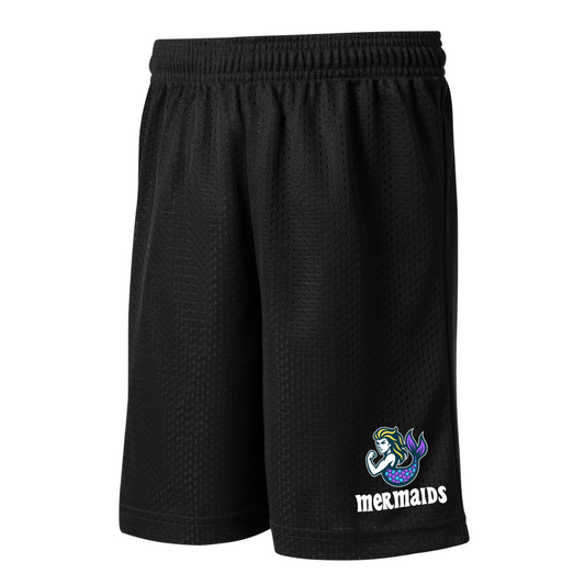 Youth Mermaids Sport-Tek Classic Mesh Short