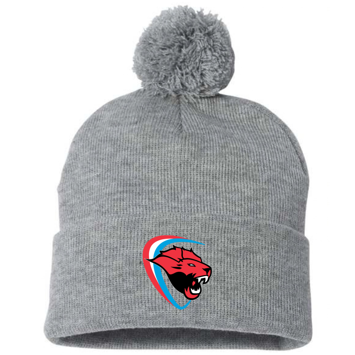 Luxembourg Lacrosse Sportsman Pom-Pom Beanie