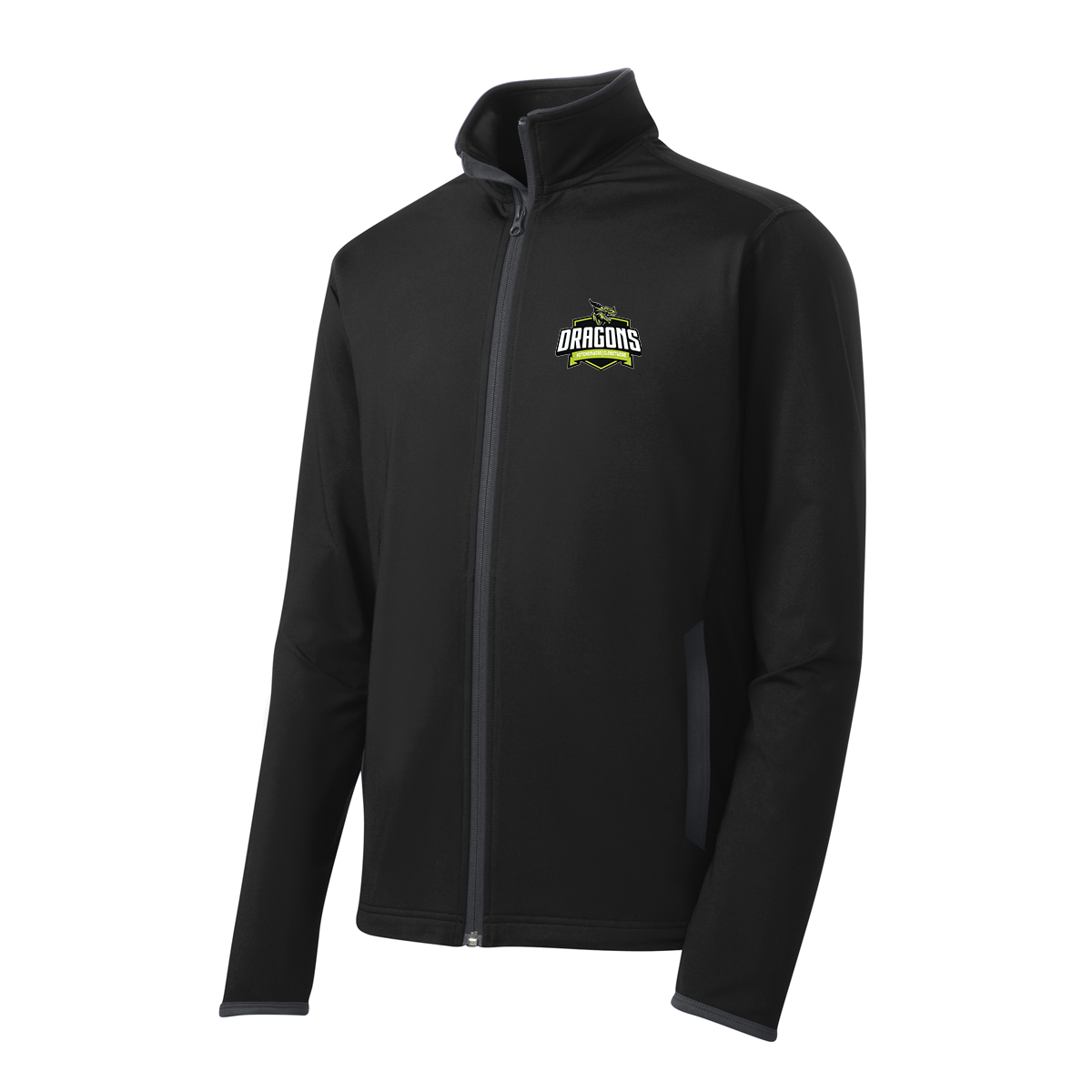 Adult Dragons Sport-Tek Sport-Wick Stretch Full-Zip Jacket