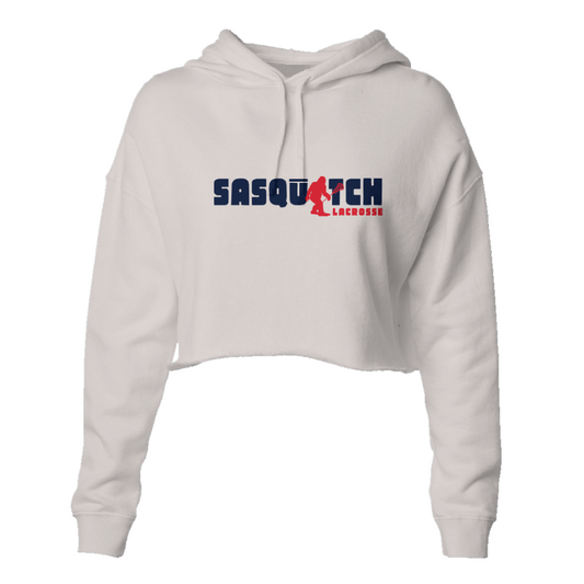 Women's Sasquatch Lacrosse ITC Lightweight Crop Hoodie