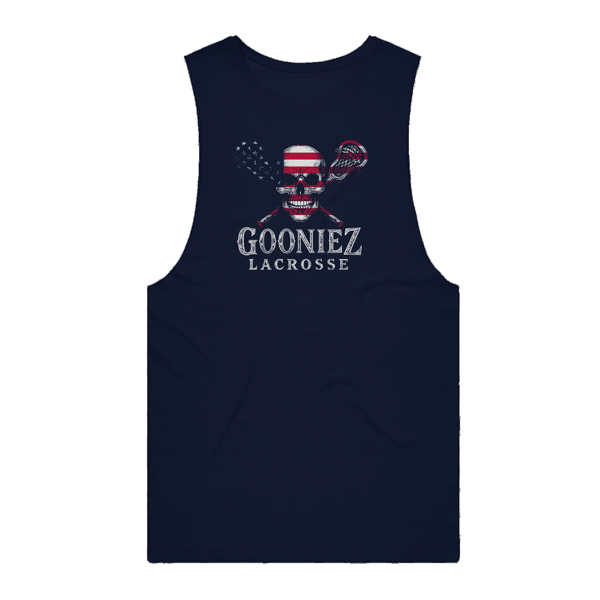 Adult Gooniez Lacrosse Athlete Tank Top
