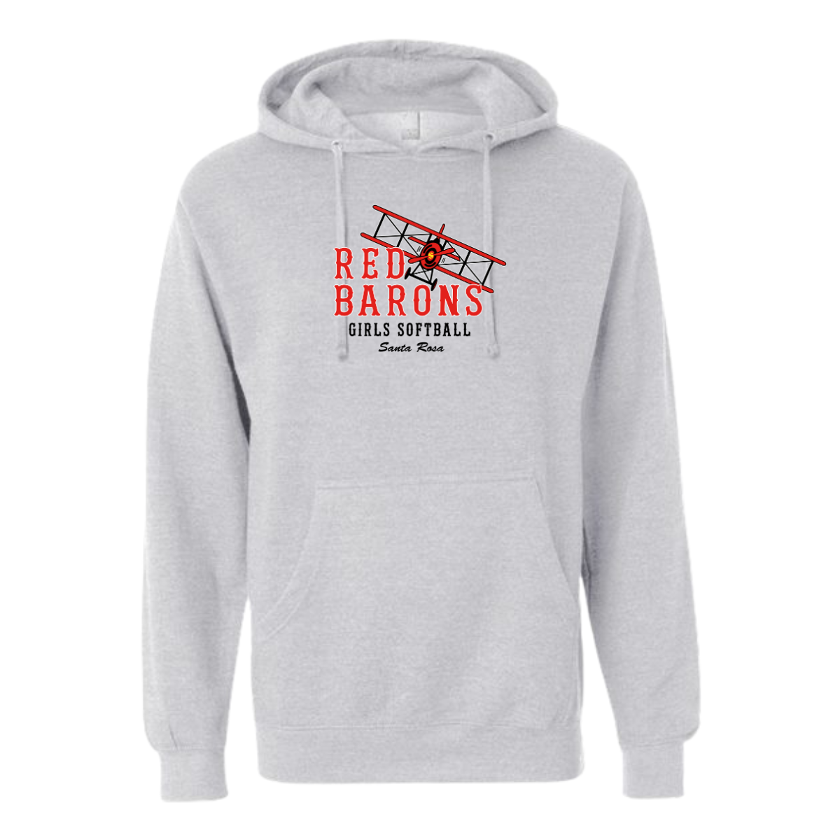 Adult Santa Rosa Red Barons ITC Midweight Hoodie