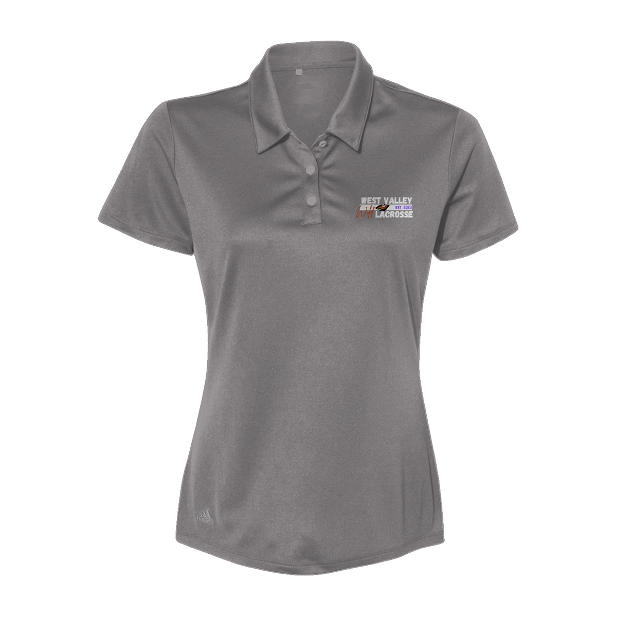 Womens WVW Lacrosse Adidas Performance Polo