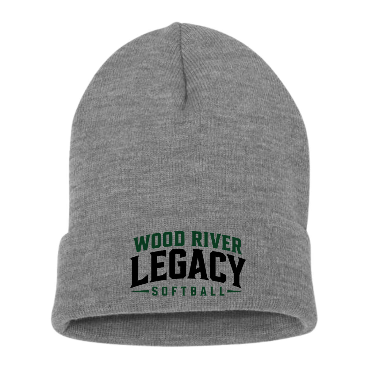 Wood River Legacy Softball Cuffed Beanie