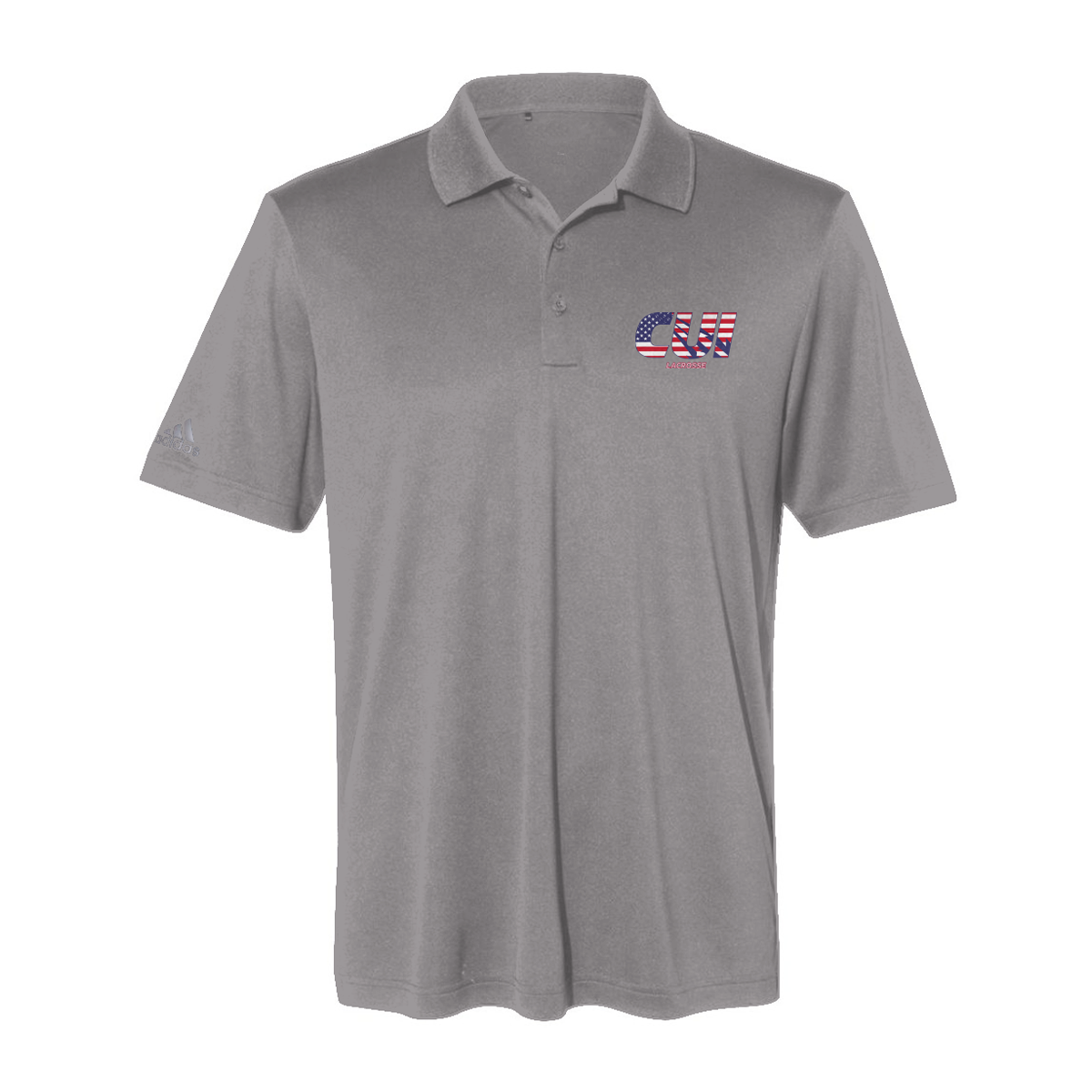 Adult CUI Lacrosse Adidas Performance Polo