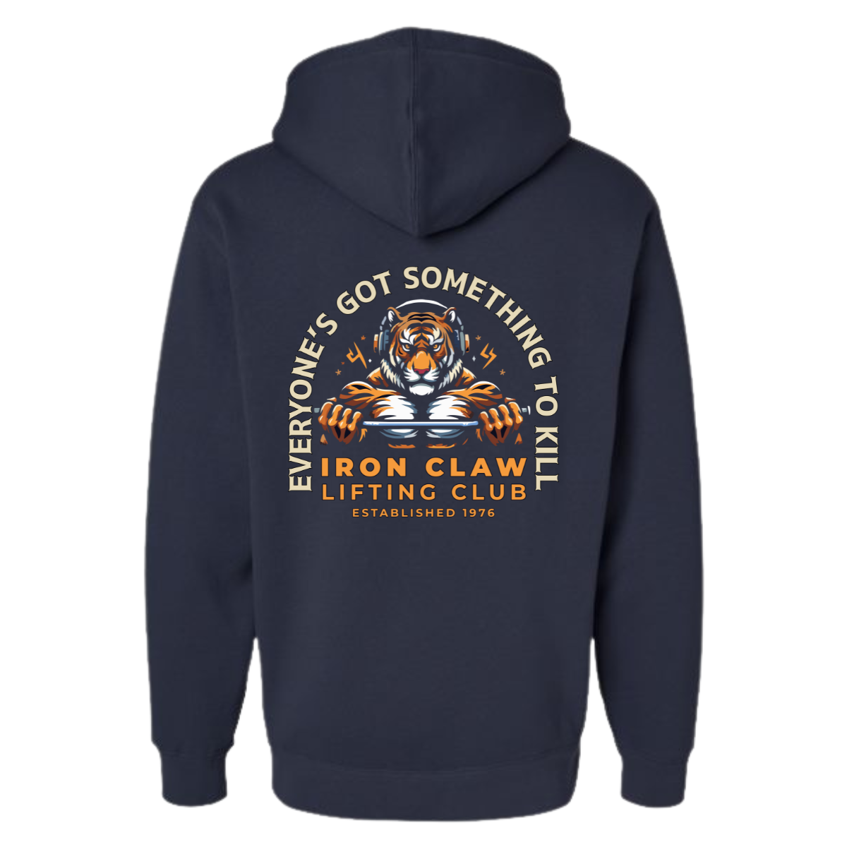 Adult Iron Claw Heavyweight Pullover Hoodie