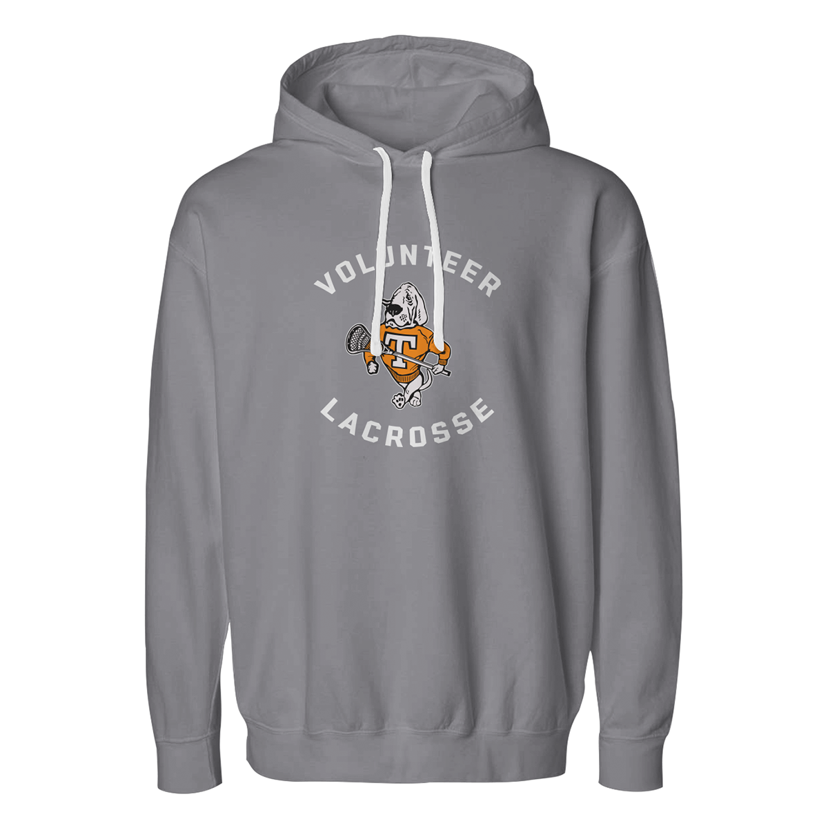 Adult Tennessee Lacrosse Comfort Colors Lightweight Hoodie