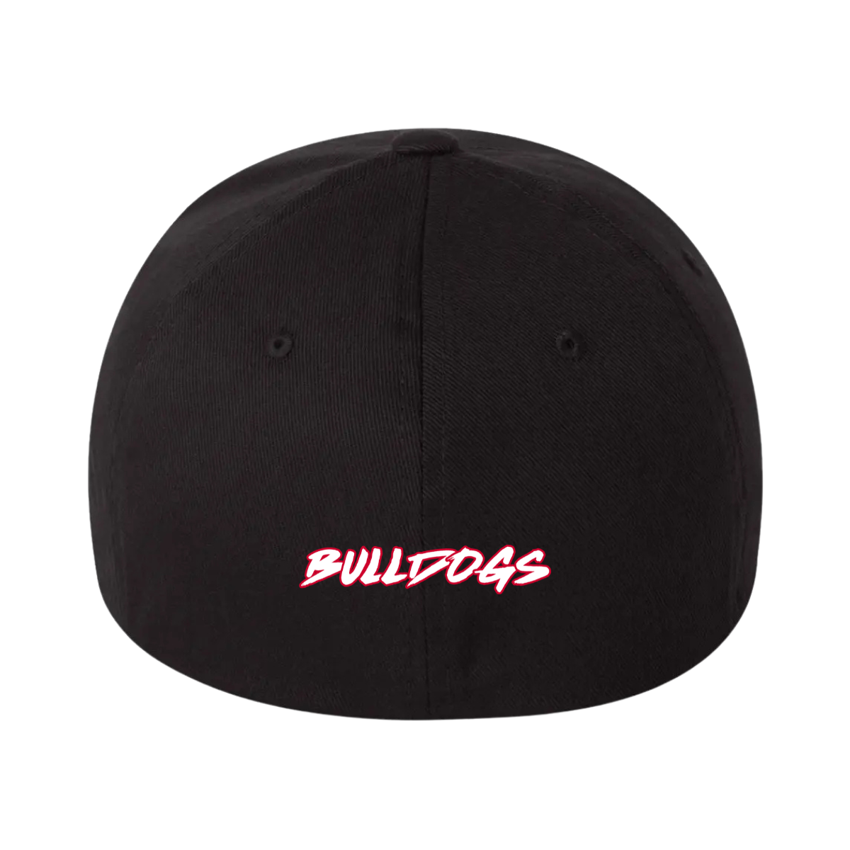 Bulldogs Ball Flexfit Fitted Baseball Hat