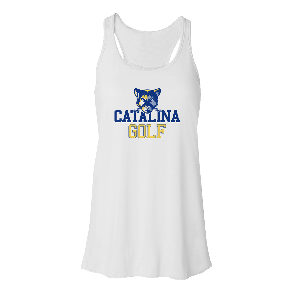 Women's Catalina Golf Flowy Racerback Tank