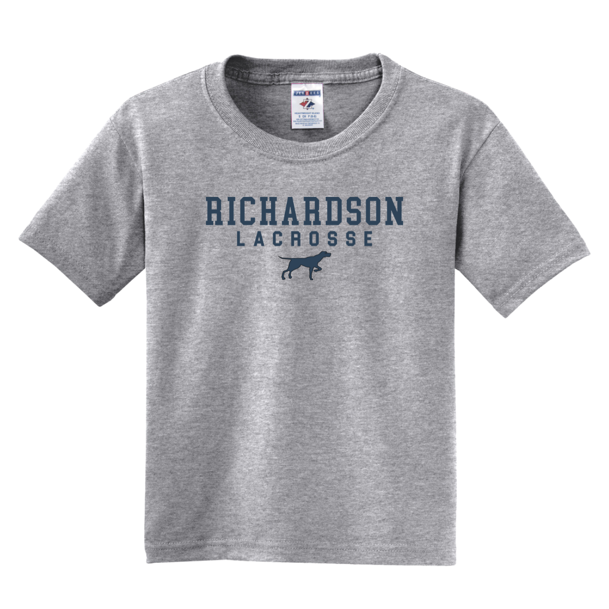 Youth Richardson Lacrosse Dri-Power Blend T-Shirt
