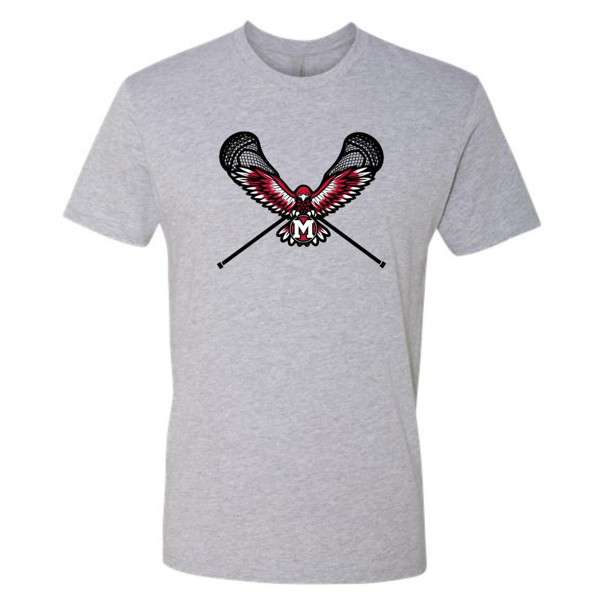 Adult Montrose Lacrosse Next Level Cotton T-Shirt