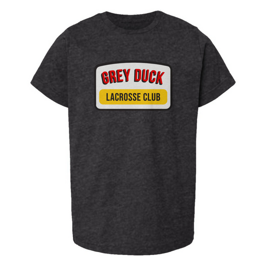 Youth Grey Duck Lacrosse LAT Cotton T-Shirt