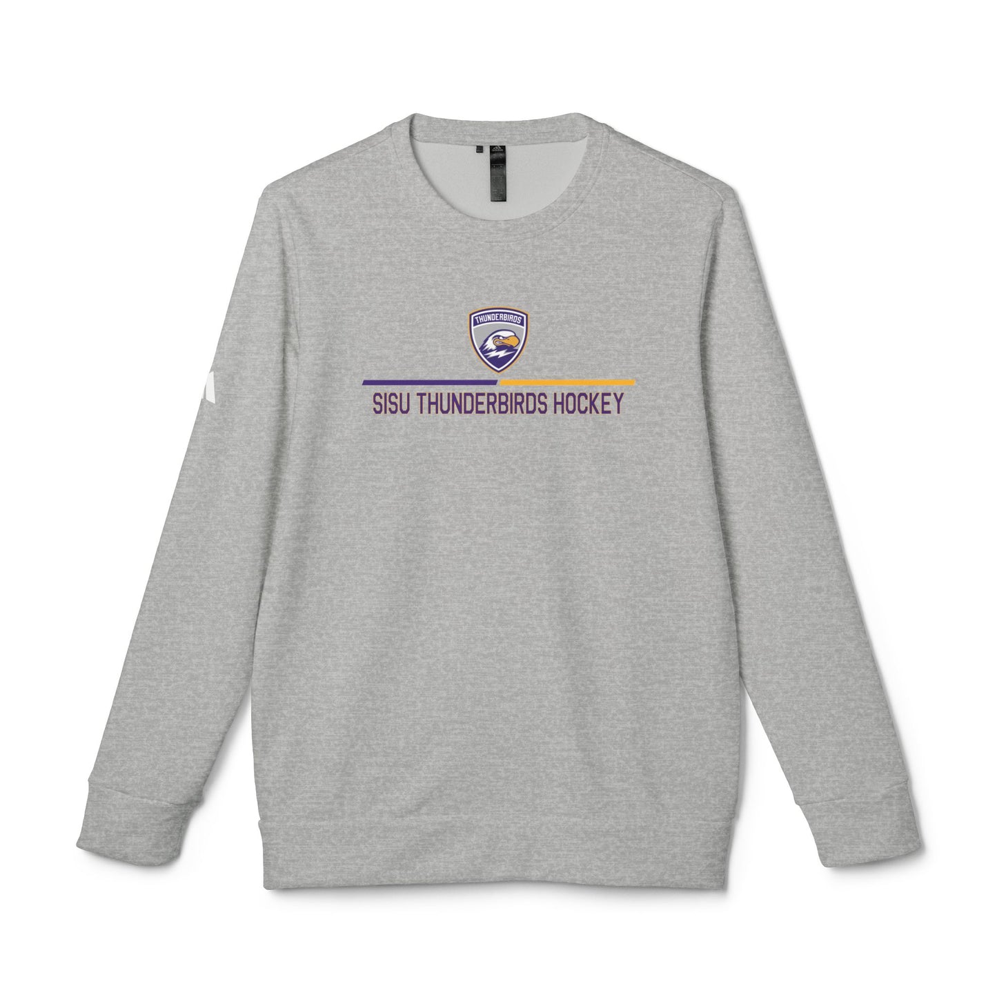 Adult Thunderbirds Hockey Adidas Fleece Crewneck