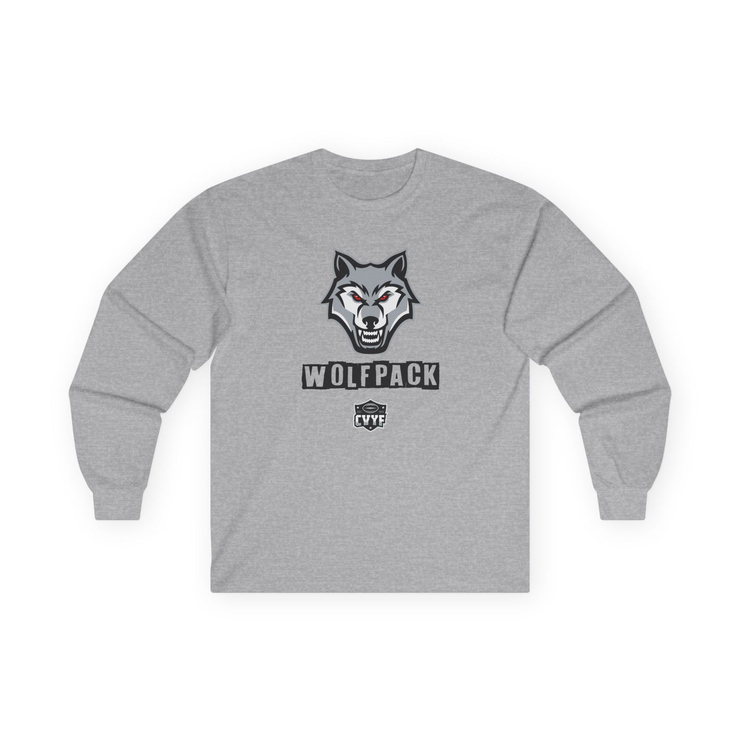 Adult Wolfpack Gildan Ultra Cotton Long Sleeve