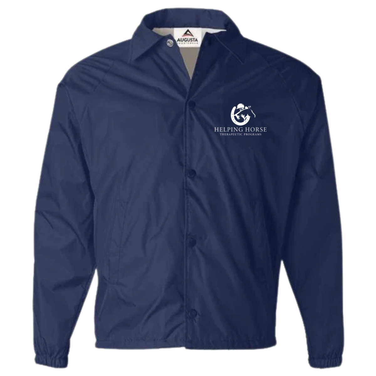 Adult Helping Horse Augusta Sportswear Coach's Jacket