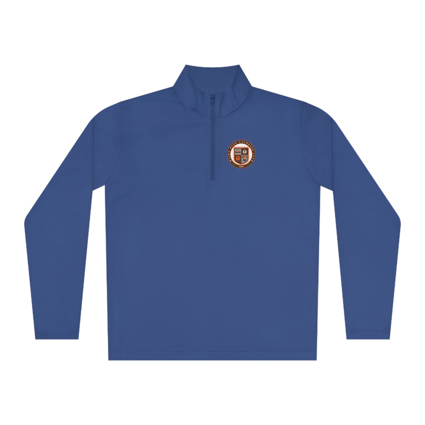 Adult Pups Lacrosse Quarter-Zip Pullover