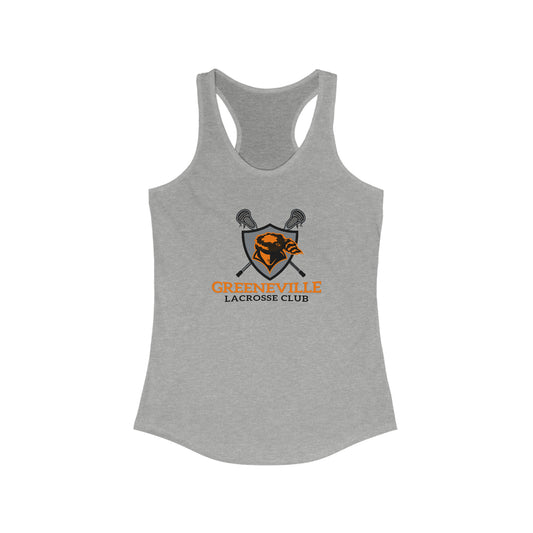 Women's Greenveille Lacrosse Next Level Racerback Tank