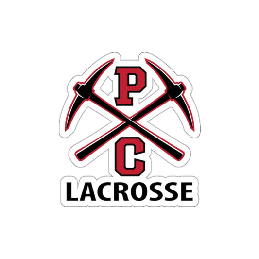 PCHS Boys Lacrosse Die-Cut Stickers