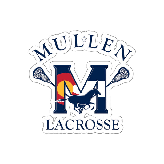Mullen Lacrosse Die-Cut Sticker