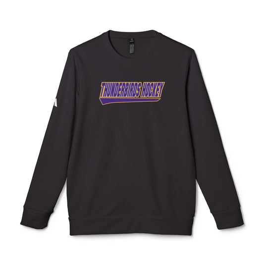 Adult Thunderbirds Hockey Adidas Fleece Crewneck